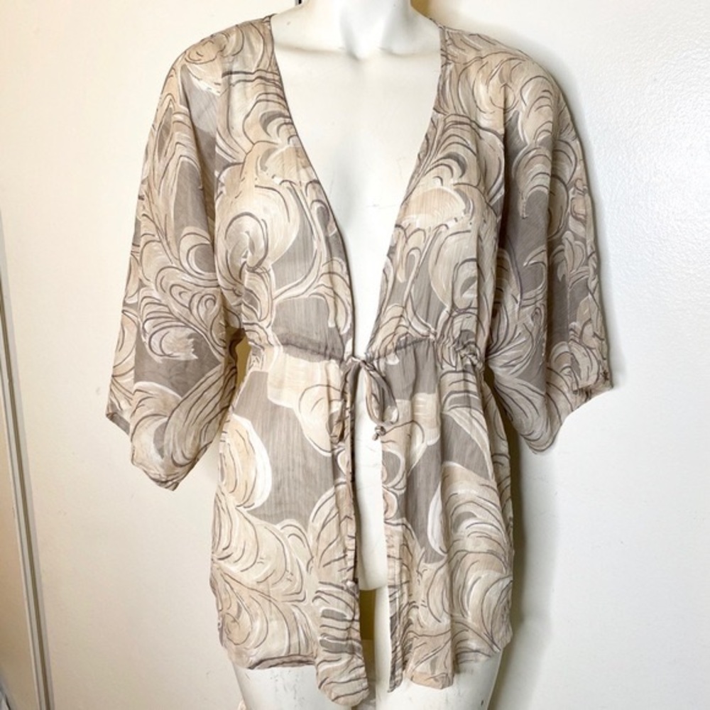 Kimono Tan Feather